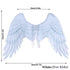 Halloween 3D Angel wings and Demon wings costume unisex soft adult and kids for halloween cosplay
